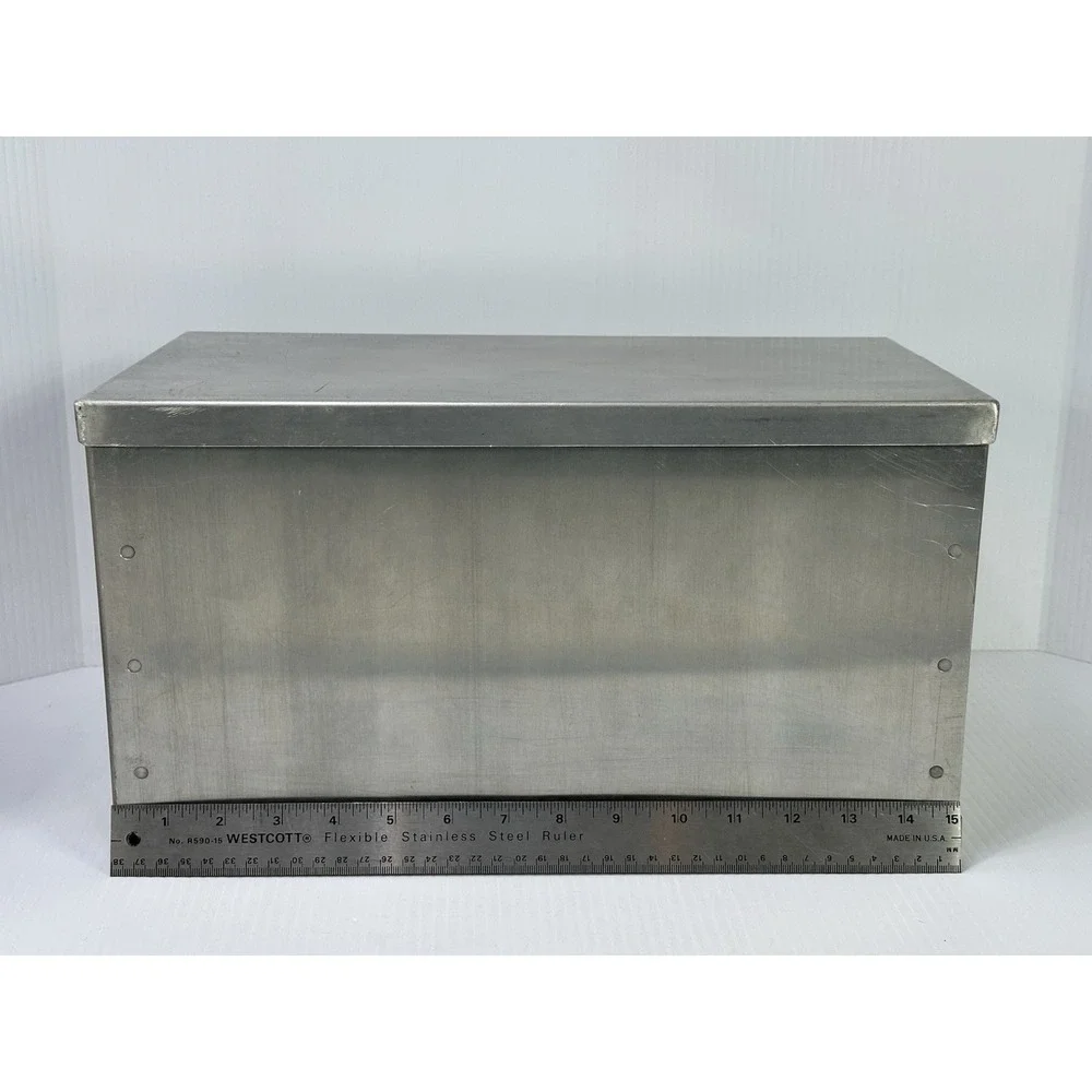 Vintage Handmade Aluminum Project Box 15